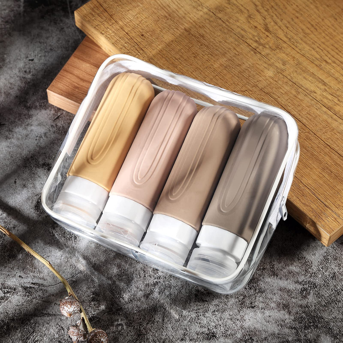 Travel Bottles for Toiletries (Apr-3oz)