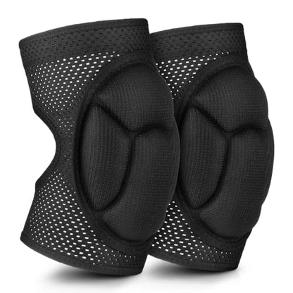 Breathable Mesh Padded Knee Sleeves