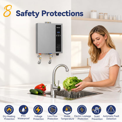 27kW Tankless Water Heater Electric