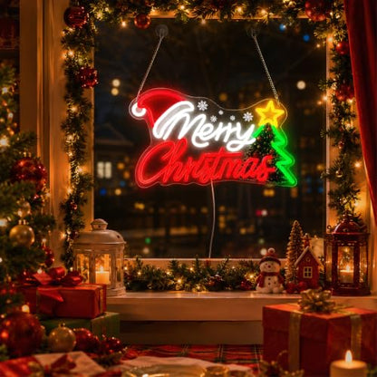 Merry Christmas Neon Sign
