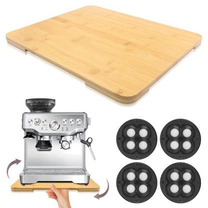 Appliance Slider 360° Rolling Sliding Tray for Countertop Coffee Maker