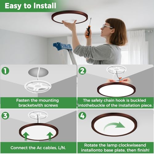 LED Flush Mount Ceiling Light