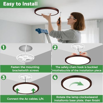 LED Flush Mount Ceiling Light