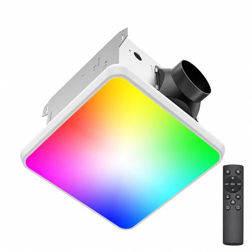 Bathroom Exhaust Fan with Light