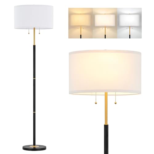 Wood Standing Floor Lamp