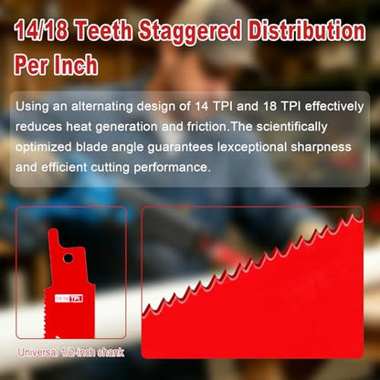 9 Inch 14 18 TPI Bi
