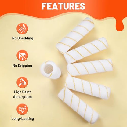 Paint Roller Kit with High