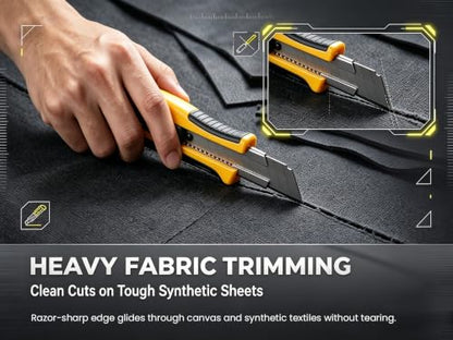 Heavy Duty Utility Knife with Auto