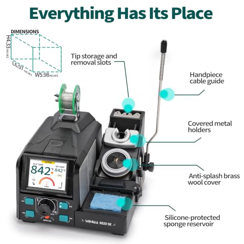 982D SE 200W Micro Soldering Station Kit