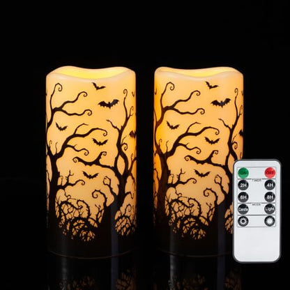 Halloween Flameless Candles