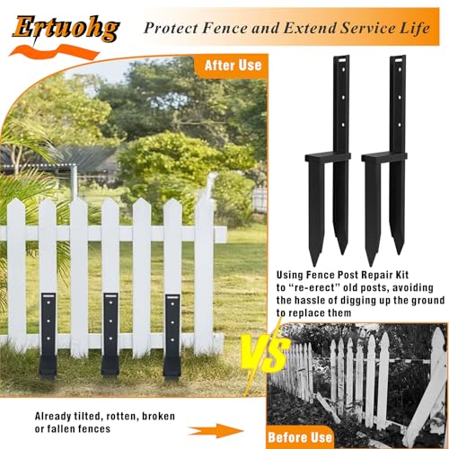 Fence Post Repair Kit Fence Post Repair Stakes
