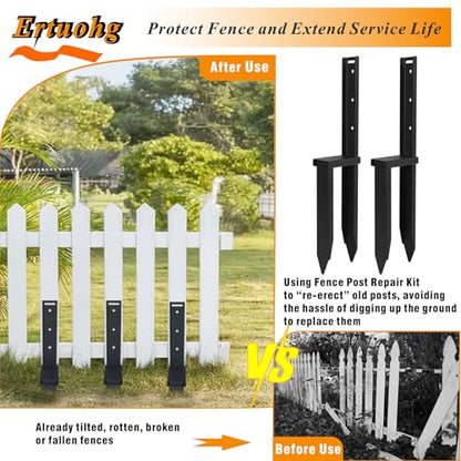 Fence Post Repair Kit Fence Post Repair Stakes