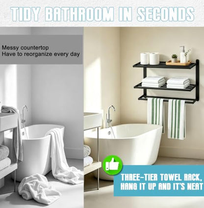 A28 Bath Towel Rack