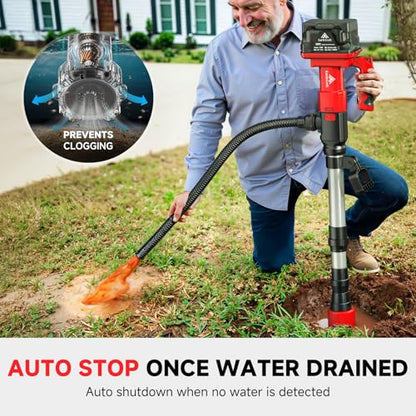 Cordless Stick Water Transfer Pump