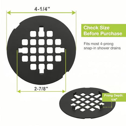 Shower Drain Cover Snap