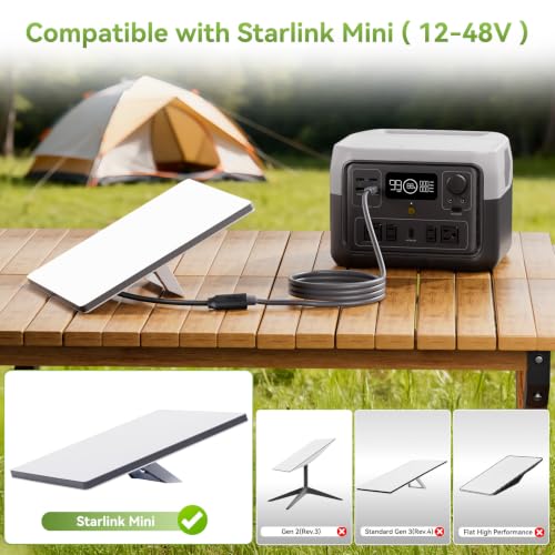 Starlink Mini DC Extension Cable 1FT