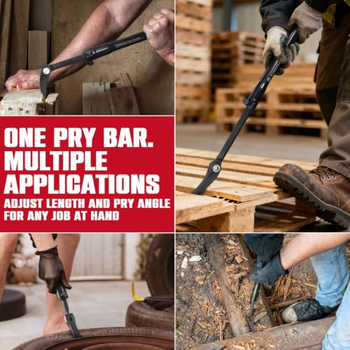 Extendable Adjustable Pry Bar
