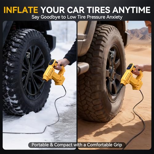 Cordless Tire Inflator Air Compressor
