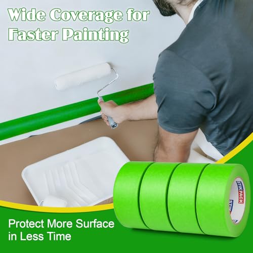 4 Rolls Painters Tape 2 inch Wide