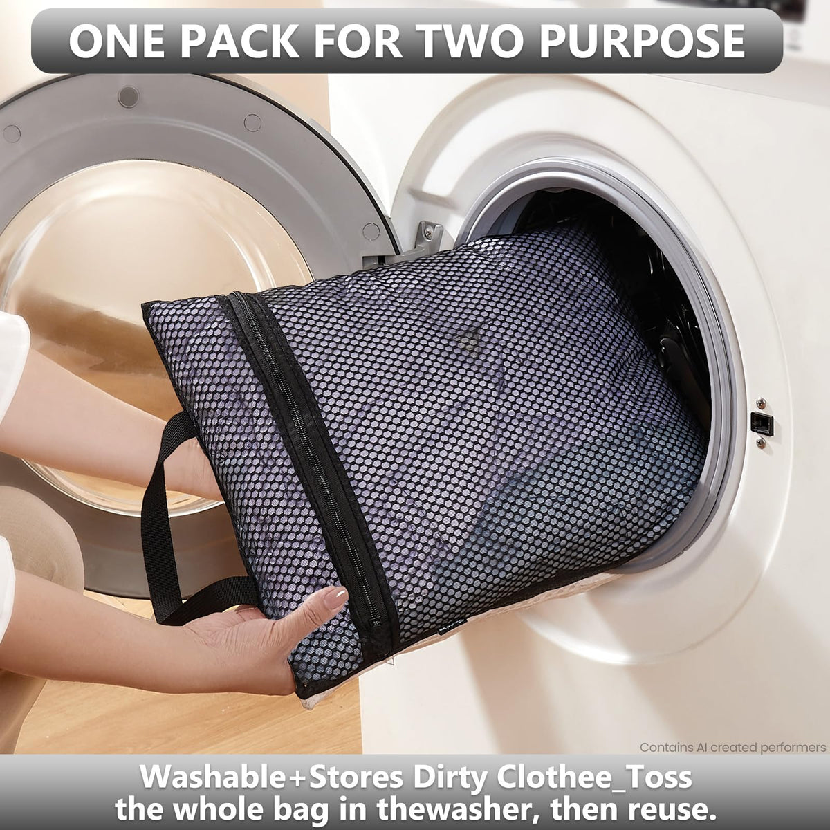 Packing Cubes for Travel (03 Black)