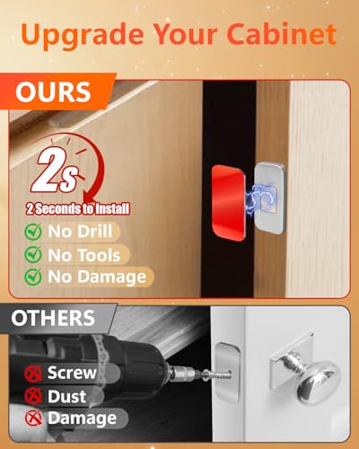 Magnetic Cabinet Door Catch Latches