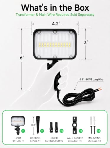 12V Low Voltage Landscape Flood Light