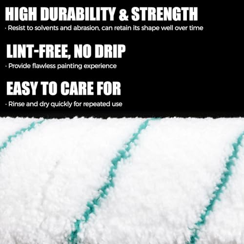 12 Inch Microfiber Paint Roller Covers