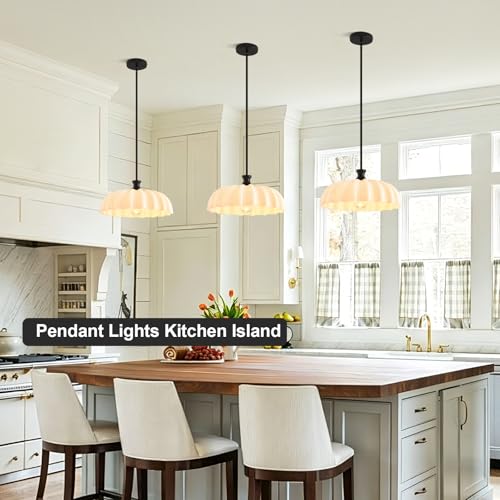 Milk Glass Pendant Lights Fixture Floral Hanging Lamp Chandelier
