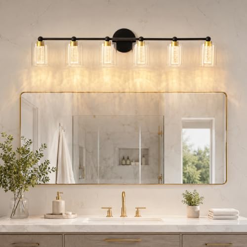 Brushed Nickel Vanity Light with 3 Color Modes