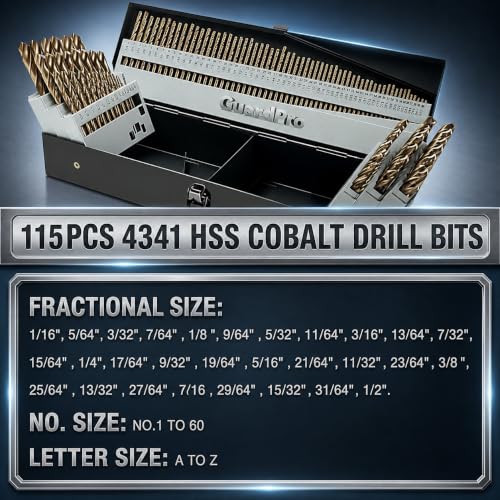 Cobalt Drill Bit Set
