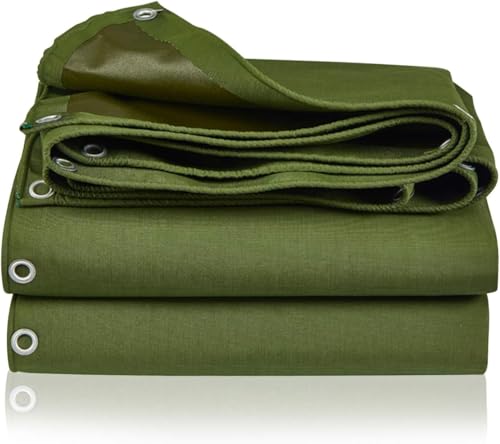 Heavy Duty Canvas Tarp 8x12ft
