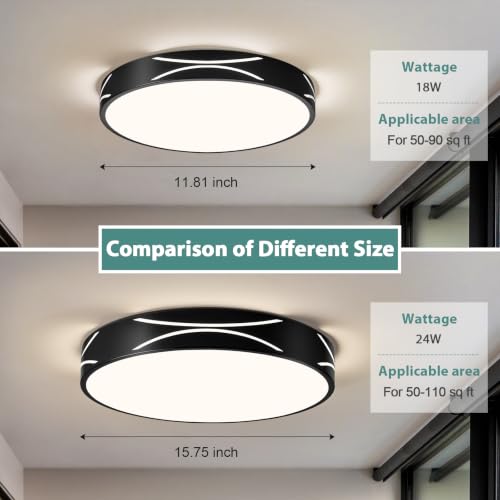Modern Flush Mount Ceiling Light Fixture