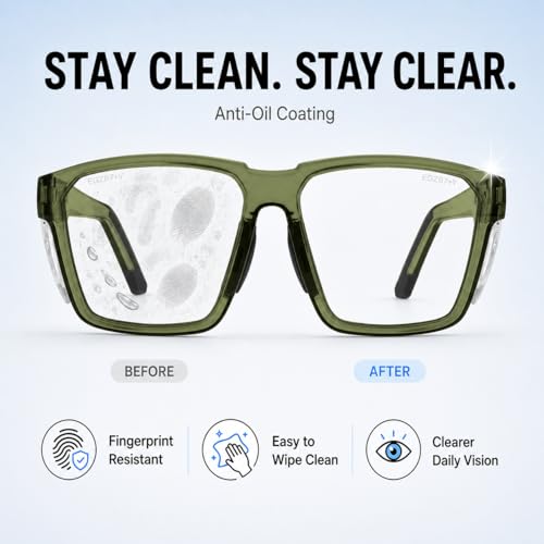 VETRA X Z87+ Photochromic Safety Glasses UV400 Side Shield