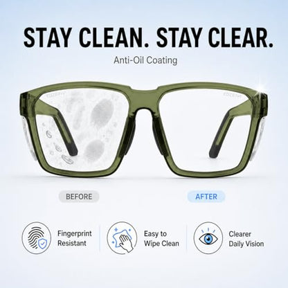 VETRA X Z87+ Photochromic Safety Glasses UV400 Side Shield