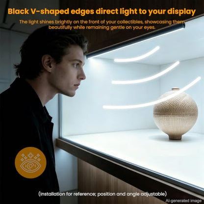 Black Shelf Lights