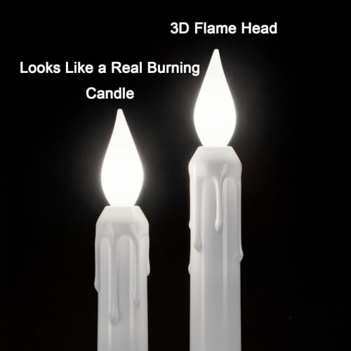 6 Pcs Sensor Dawn to Dusk Window Candles