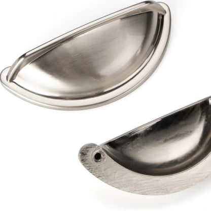 Hardware 10 Pack Zinc Cup Drawer Pulls