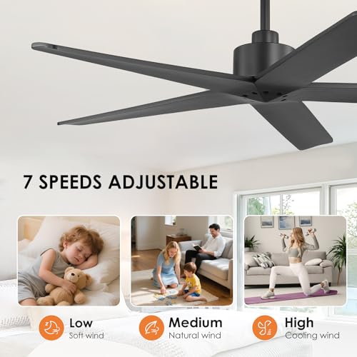 5 Blade Ceiling Fan without Lights