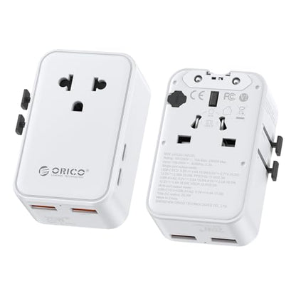 European Travel Plug Adapter USB C