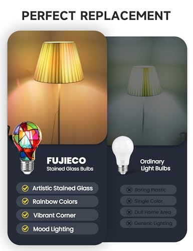 Stained Glass Light Bulb