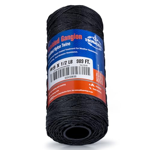 Braided Black Nylon String