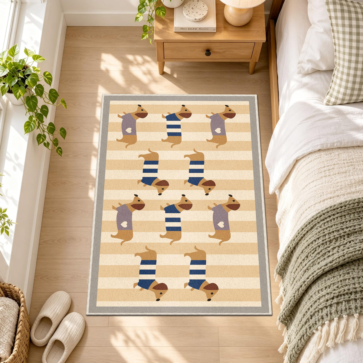 Waterproof 2x3 Small Rug (Sau Beige / 2' x 3' (Runner))