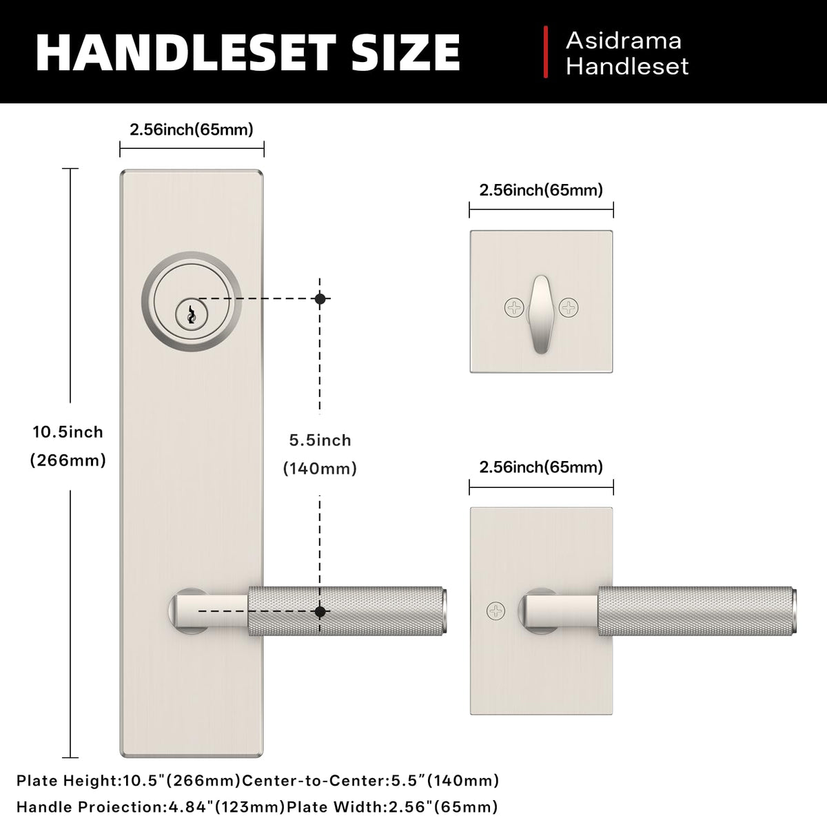 Brushed Stain Nickel Solid Heavy (Brushed Stain Nickel)