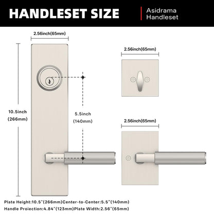 Brushed Stain Nickel Solid Heavy (Brushed Stain Nickel)