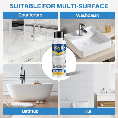 Tub and Tile Paint Refinishing Kit