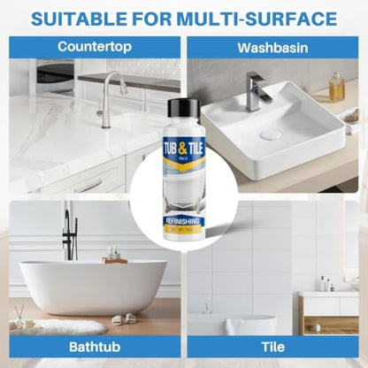 Tub and Tile Paint Refinishing Kit