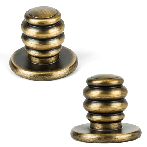 5 Pack Matt Coffee Bronze Solid Brass Kitchen Cabinet Knobs