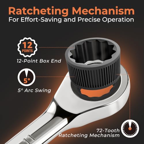 Ratcheting Wrench Set