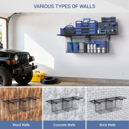1x4ft Garage Wall Shelves