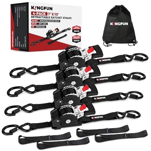 Retractable Ratchet Straps